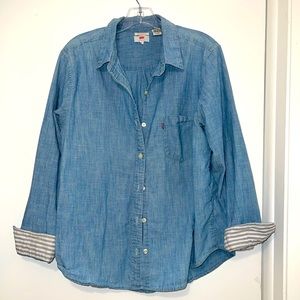 Levi’s Boyfriend Fit Blouse